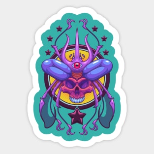 Scarab Of Darkness Sticker